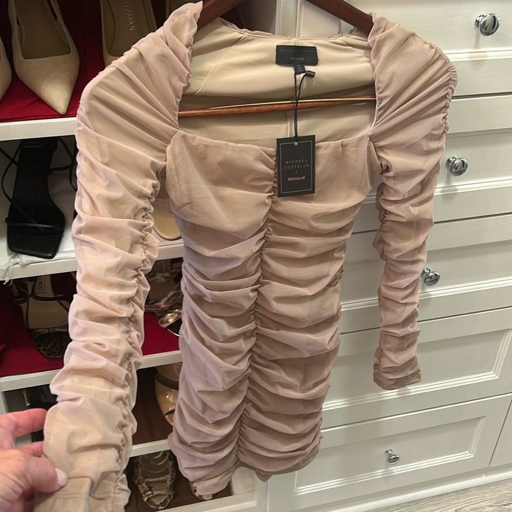 Michael Costello revolve dress